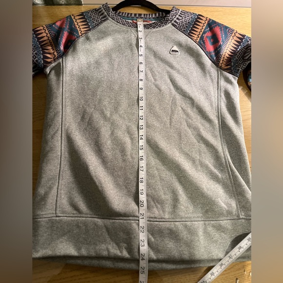 Burton Oak Crewneck Sweater Sweatshirt Fleece Sz S - Picture 12 of 14